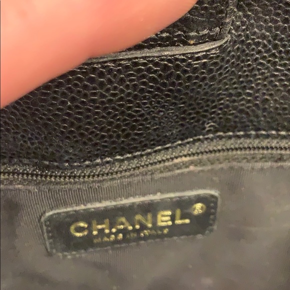 CHANEL CC Caviar black Shopping Bag - Picture 5 of 9